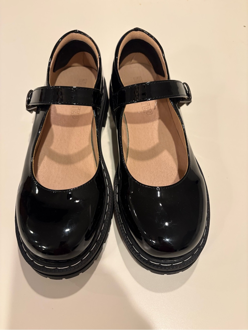 Girls Black Patent Mary Jane Dress Shoes